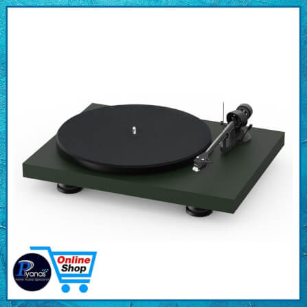 เครื่องเล่นแผ่นเสียง PROJECT : DEBUT CARBON EVO (พร้อมหัวเข็ม ORTOFON รุ่น 2M RED) (SATIN GREEN)_1